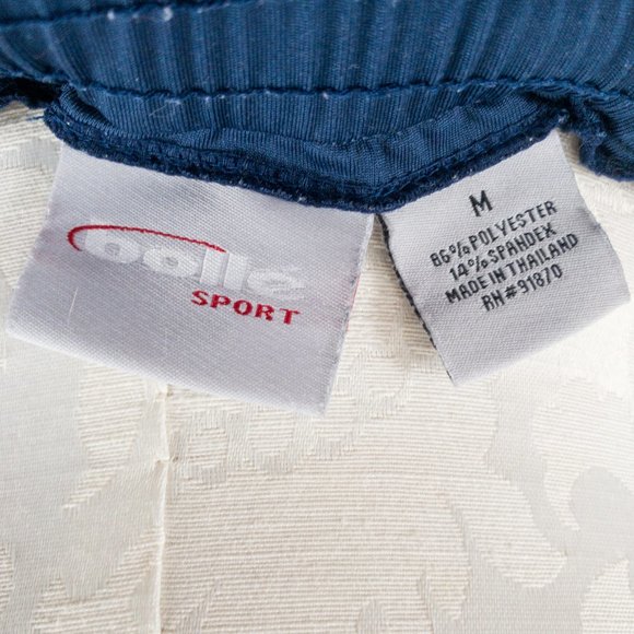 REI Gym Pants M Stretchy Highrise Track Pants Joggers Blue - Picture 8 of 15